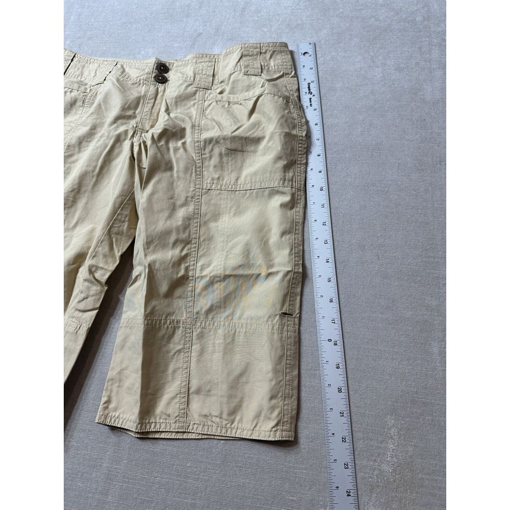 Patagonia Roll Up Shorts Straight Lightweight Pockets Travel Hiking Womens 6 Tan - Picture 6 of 8
